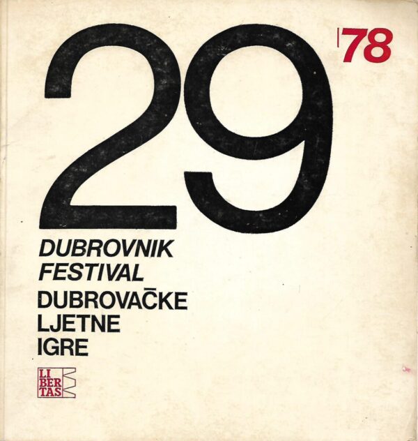 29 dubrovnik festival - dubrovačke ljetne igre 1978