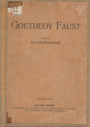 wolfgang von goethe: faust