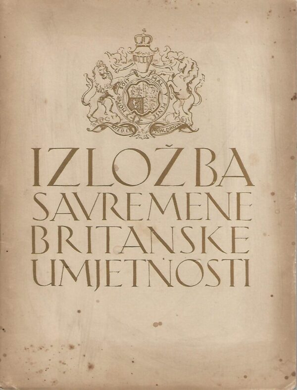 izložba savremene britanske umjetnosti 19. xii 1928 - 16. i 1929