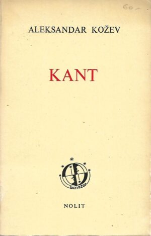 aleksandar kožev: kant