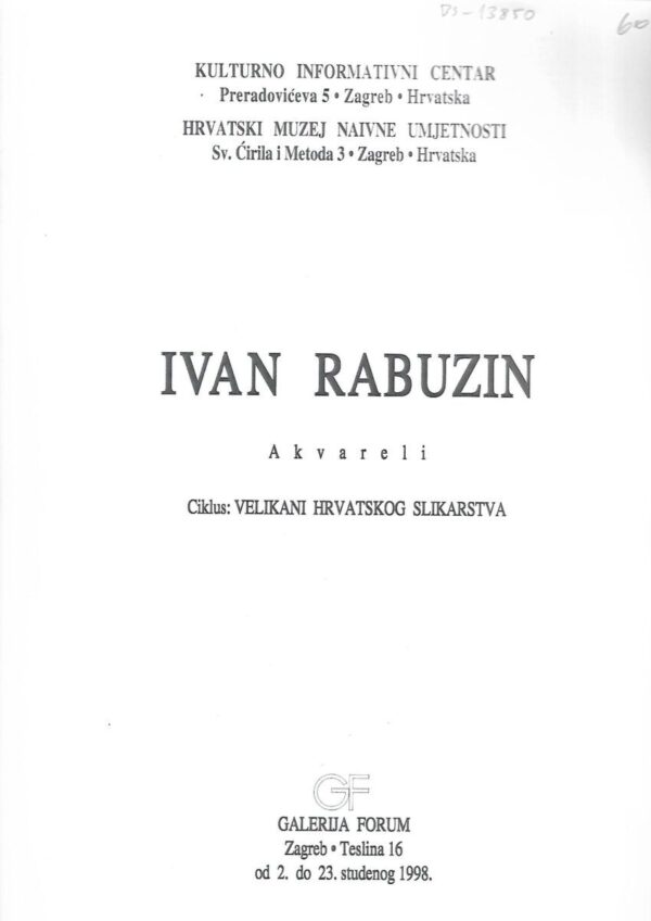 ivan rabuzin - akvareli