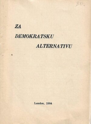 za demokratsku alternativu