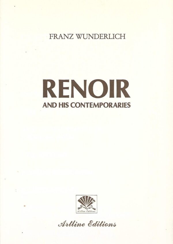 franz wunderlich: renoir and his contemporaries