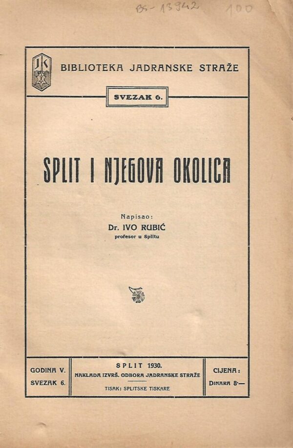 ivo rubić: split i okolica