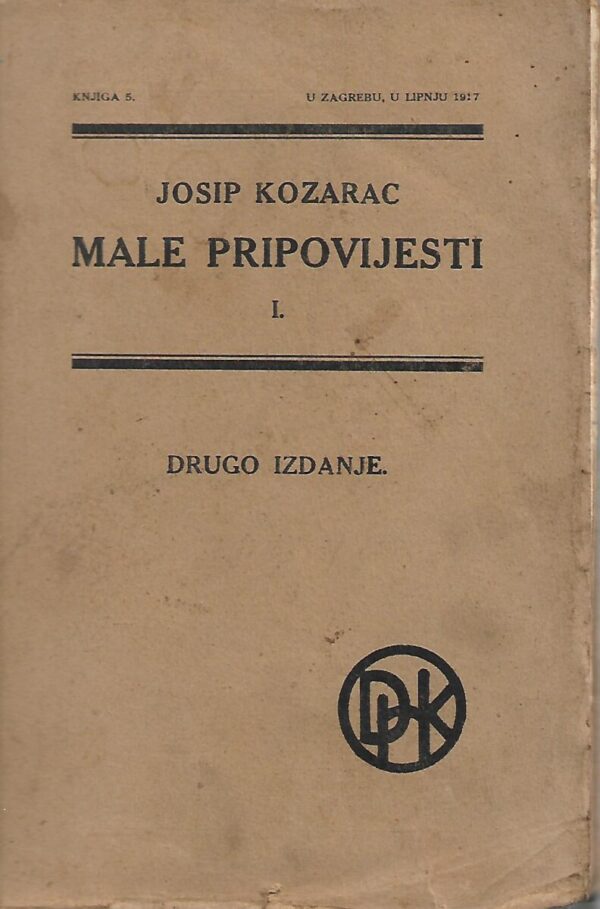 josip kozarac: male pripovijesti - svezak i.