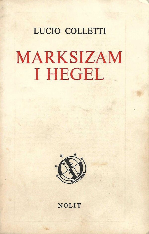 lucio colletti: marksizam i hegel