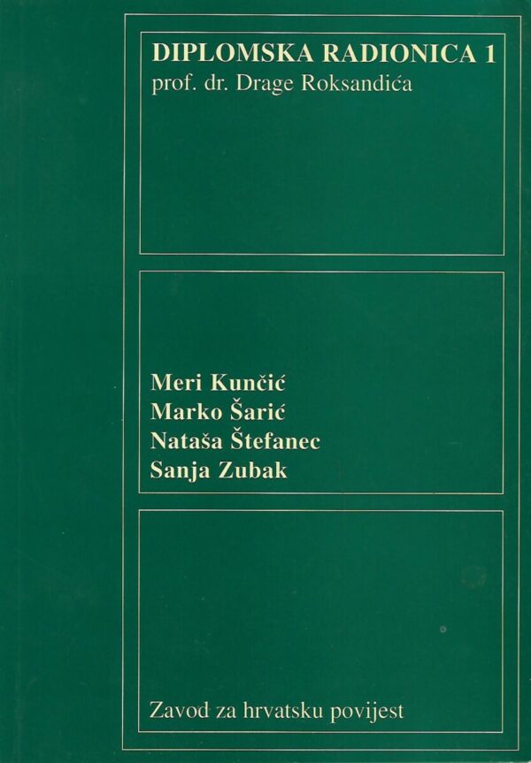 drago roksandić: diplomska radionica 1