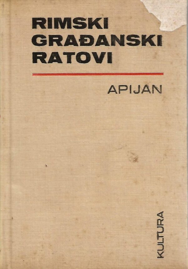 apijan: rimski građanski ratovi