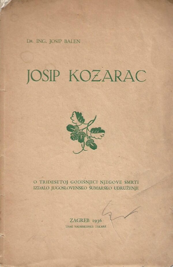 josip balen: josip kozarac