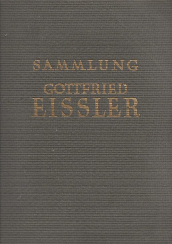 sammlung gottfried eisller