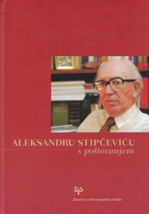 miroslav tuđman (ur.): aleksandru stipčeviću s poštovanjem