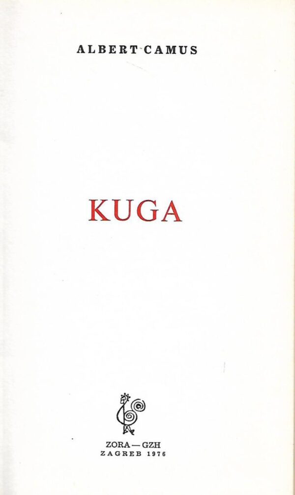 albert camus: kuga