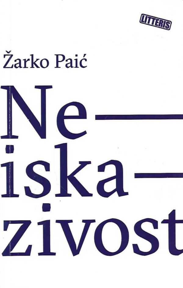 Žarko paić: neiskazivost - o mišljenju kao pisanju