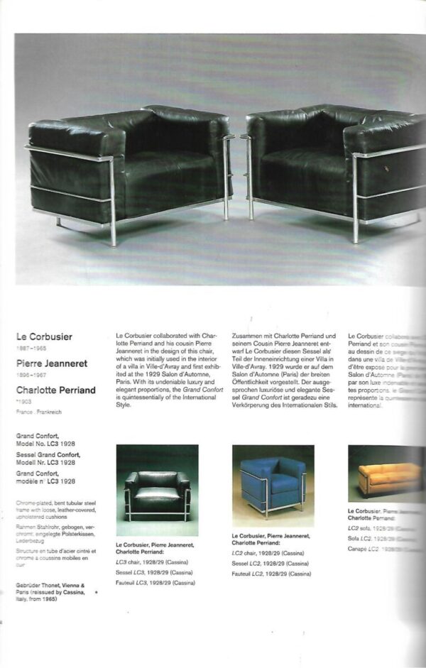 charlotte i peter fiell: modern chairs