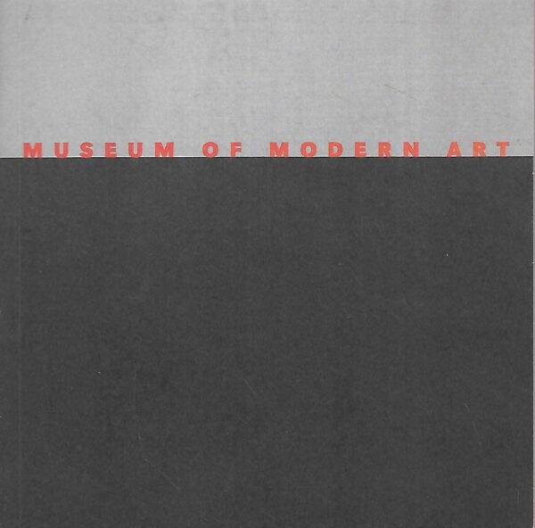 alfred barr: museum of modern art  - katalog