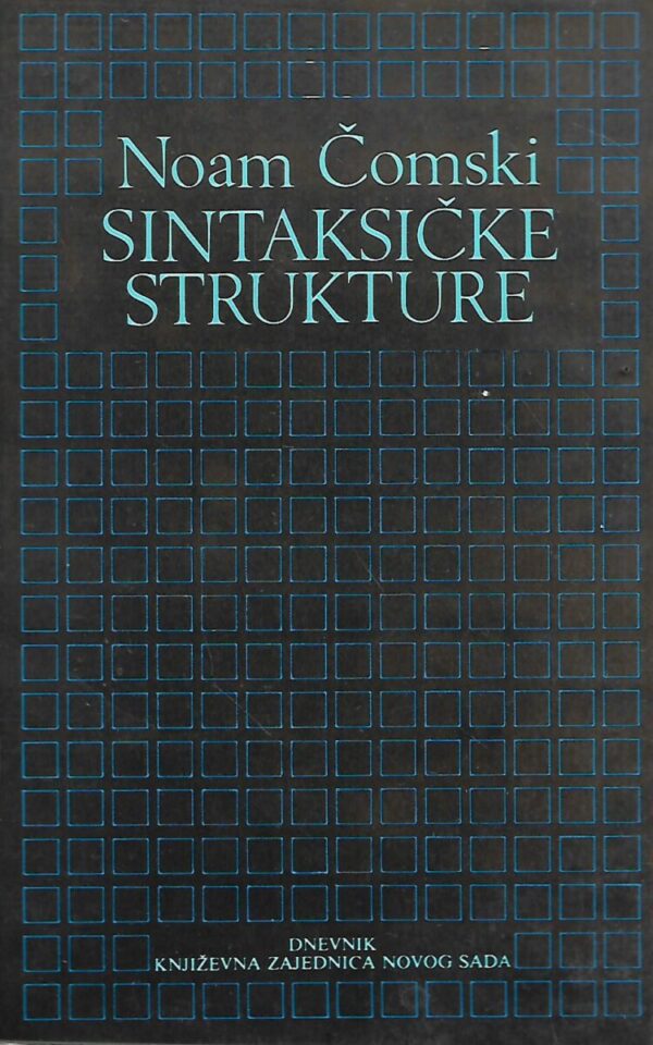 noam chomsky: sintaksičke strukture