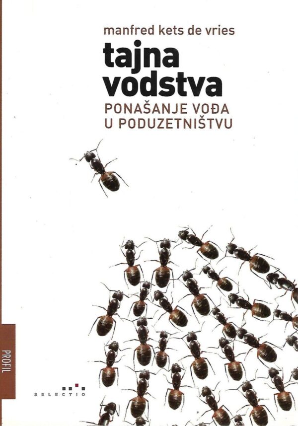 manfred kets de vries: tajna vodstva- ponašanje vođe u poduzetništvu