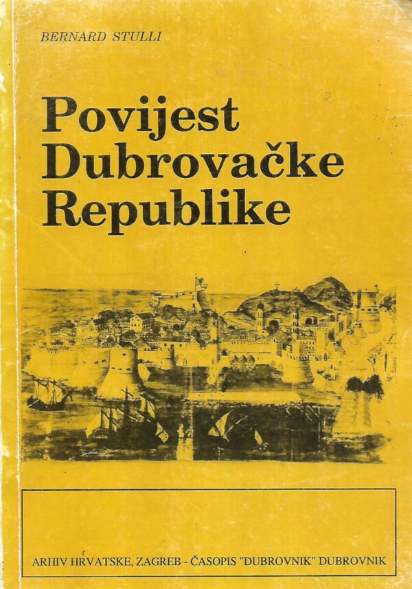 bernard stulli: povijest dubrovačke republike