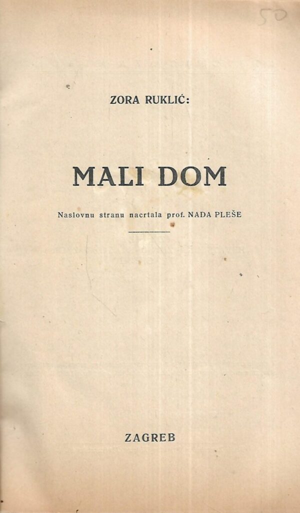 Zora Ruklić: Mali dom - Image 2