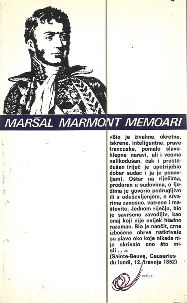 maršal marmont: memoari