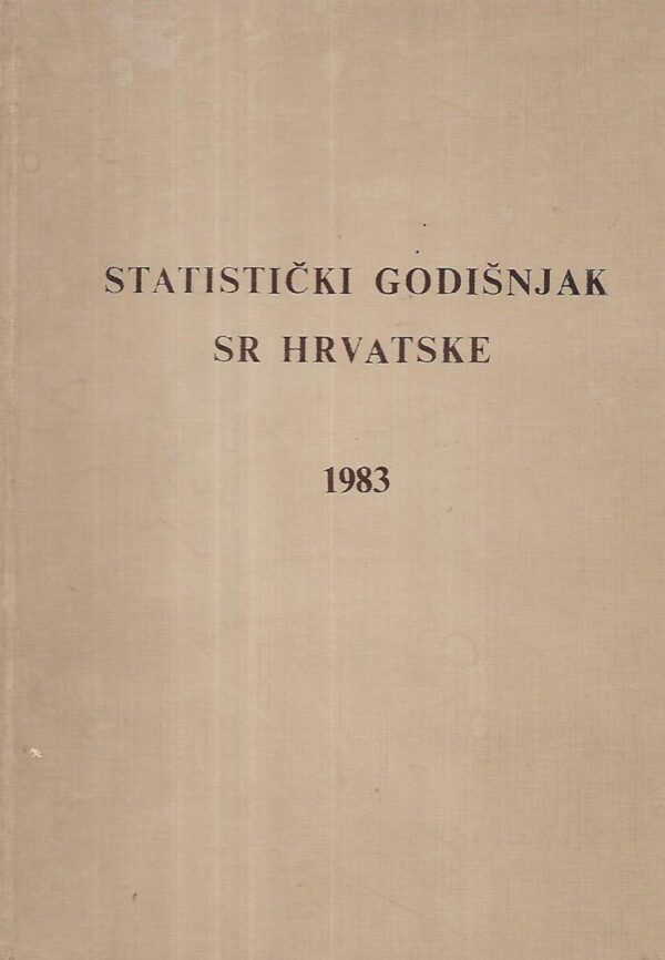 statistički godišnjak sr hrvatske 1983.