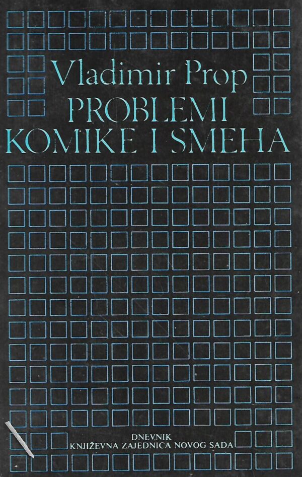 vladimir propp: problemi komike i smeha