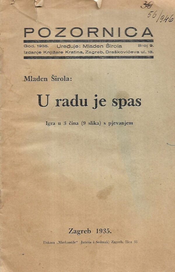 mladen Širola: u radu je spas