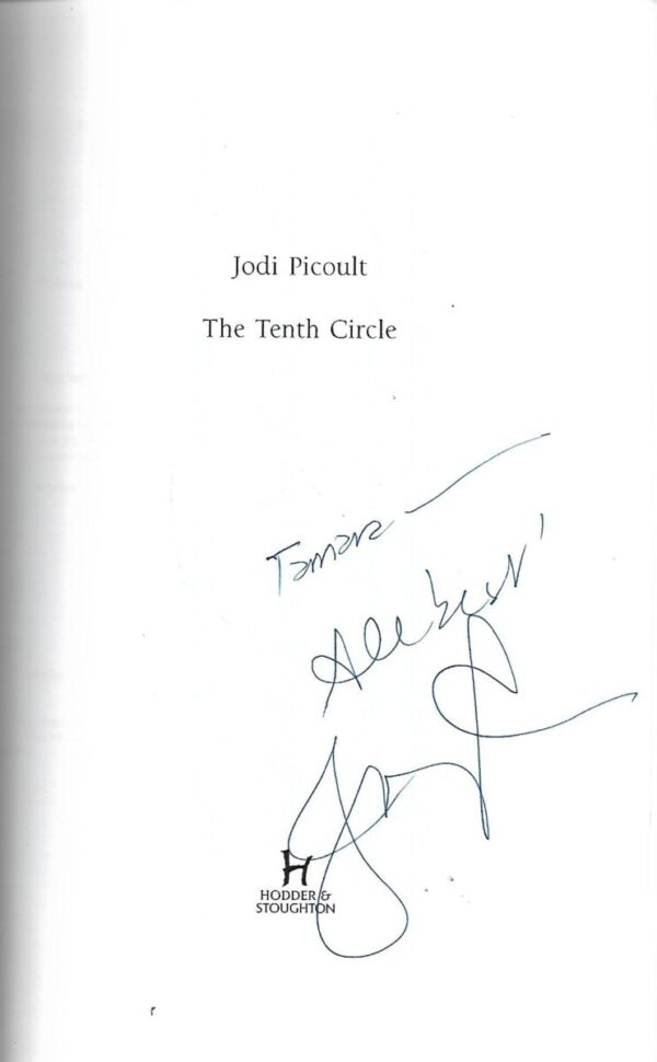 jodi picoult: the tenth circle - s potpisom jodi picoult