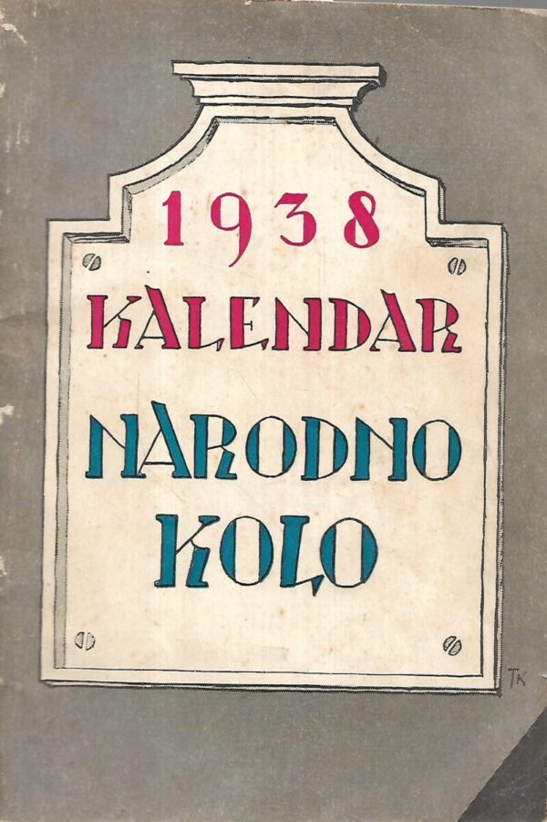 narodno kolo- kalendar za 1938.