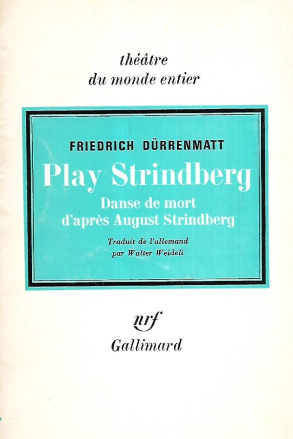 friedrich durrenmatt: play strindberg