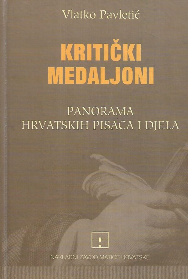 vlatko pavletić: kritički medaljoni - panorama hrvatskih pisaca i djela