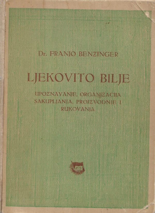 franjo benzinger: ljekovito bilje