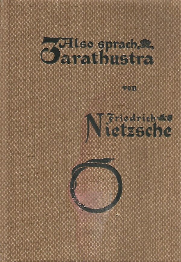 friedrich nietzsche: also sprach zarathustra