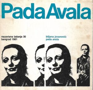 biljana jovanović: pada avala