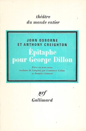 john osborne i anthony creighton: epitaphe pour george dillon