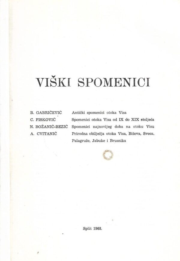 viški spomenici