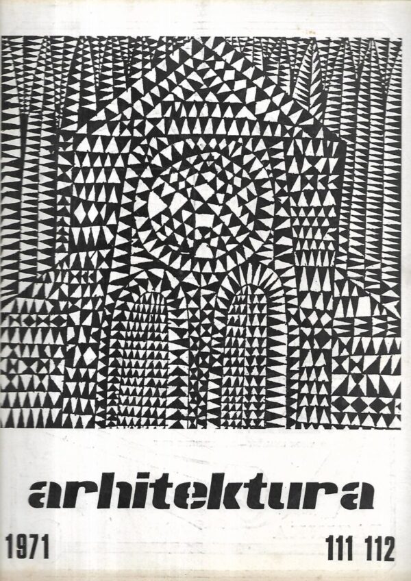 arhitektura 111-112 / 1971