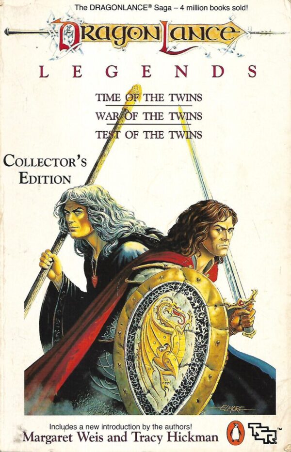 margaret weis i tracy hickman: dragonlance legends / time of the twins / war  of the twins / test  of the twins