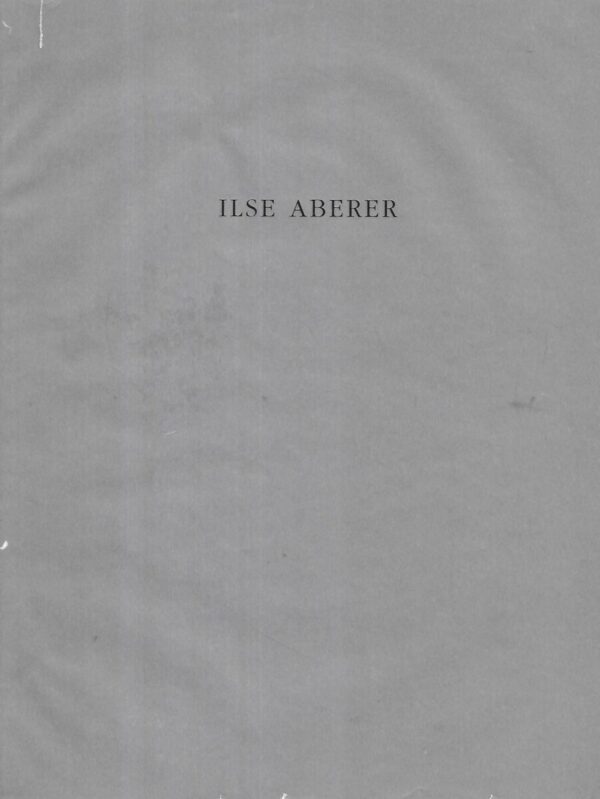 ilse aberer -katalog