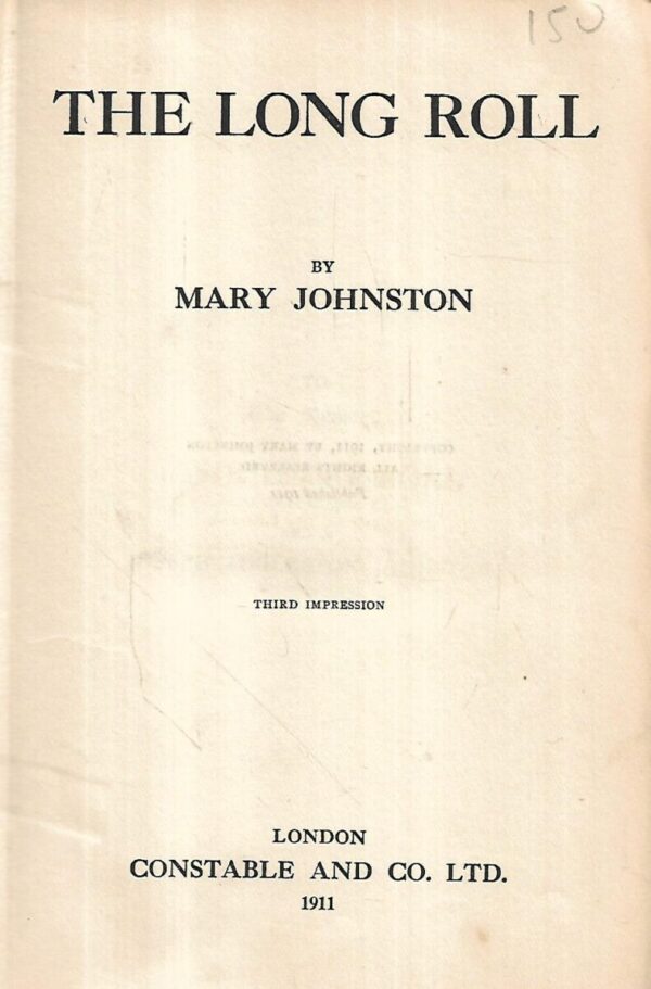 mary johnston: the long roll