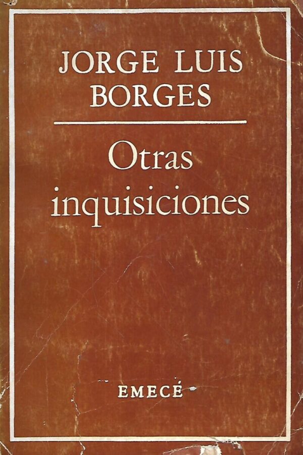 jorge luis borges: otras inquisiciones