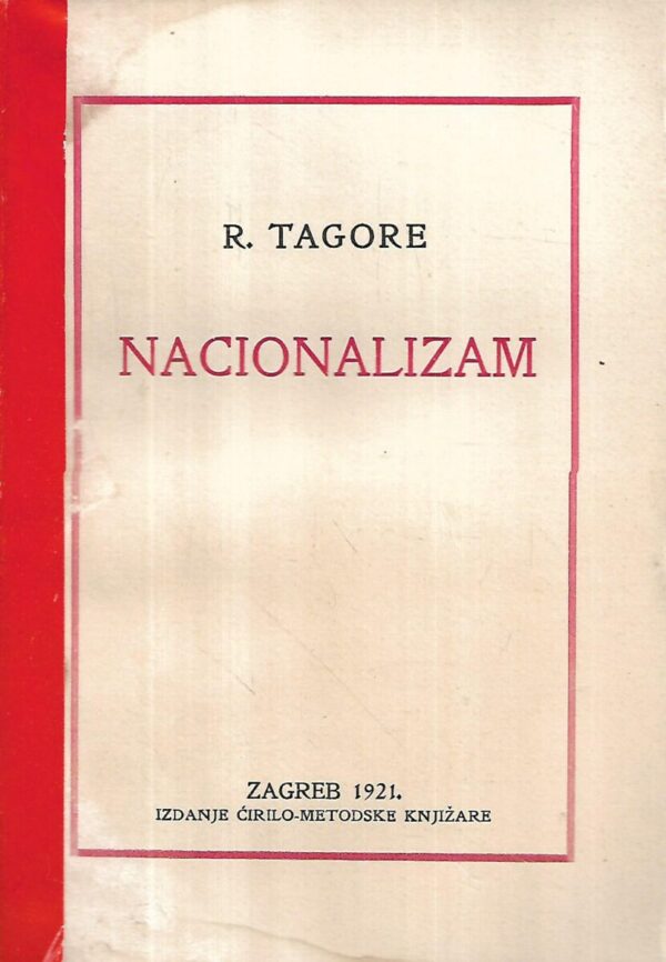 r.tagore: nacionalizam