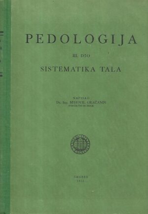 mihovil gračanin: pedologija iii.dio - sistematika tla