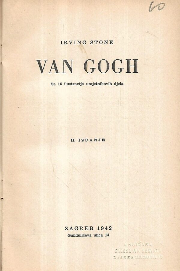 irving stone: van gogh