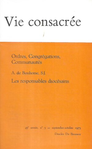 vie consacree 5-1973