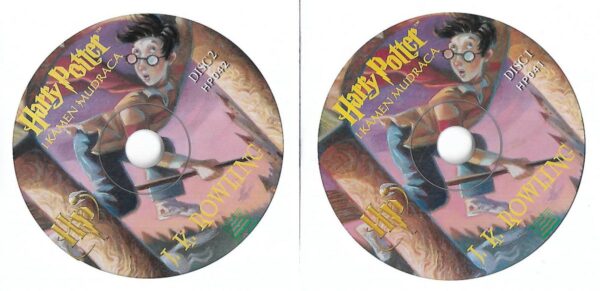 j.k.rowling: harry potter i kamen mudraca- audio verzija / 8 cd-a