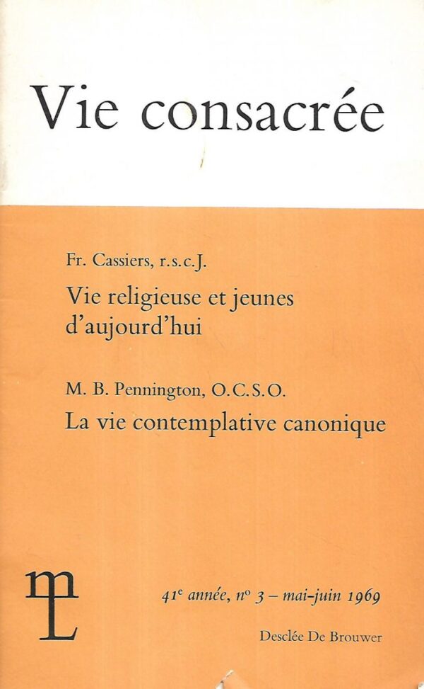 vie consacree 3-1969