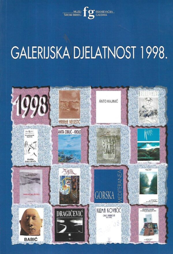 galerijska djelatnost 1998.