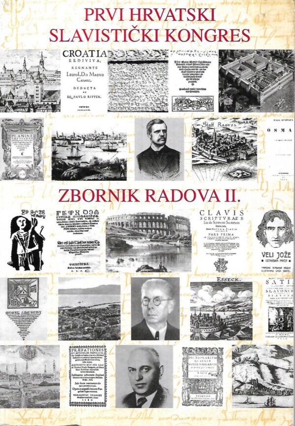 prvi hrvatski slavistički kongres - zbornik radova ii.