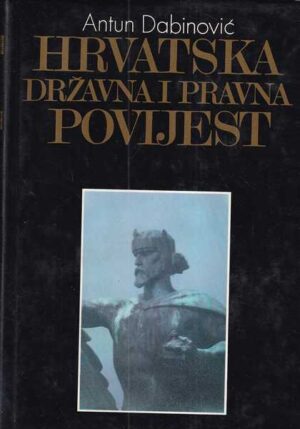 antun dabinović: hrvatska državna i pravna povijest